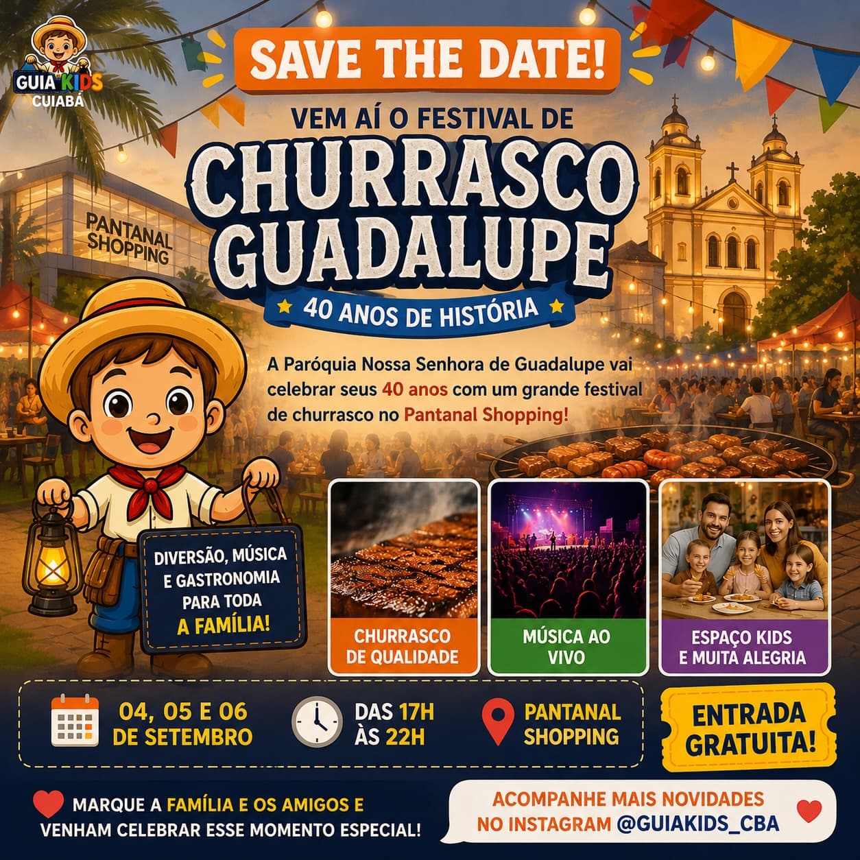 FESTIVAL DE CHURRASCO GUADALUPE!